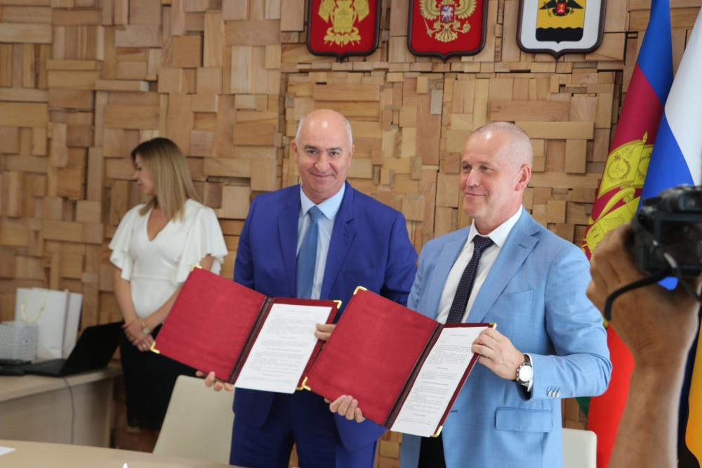 Администрация города Новороссийска и ООО «НЗТ» заключили Соглашение о сотрудничестве